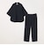 SHIPS any:〈UVカット〉FUTURE LINEN CANVAS リネンライク スキッパー プルオーバーシャツ◇