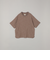 SHIPS any:〈洗濯機可能〉FUTURE LINEN CANVAS リネンライク デザイン リブ ポケット Tシャツ◆