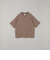 SHIPS any:〈洗濯機可能〉FUTURE LINEN CANVAS リネンライク デザイン リブ ポケット Tシャツ◆