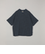 SHIPS any:〈洗濯機可能〉FUTURE LINEN CANVAS リネンライク デザイン リブ ポケット Tシャツ◆