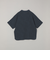 SHIPS any:〈洗濯機可能〉FUTURE LINEN CANVAS リネンライク デザイン リブ ポケット Tシャツ◆