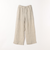 《予約》SHIPS any:〈洗濯機可能〉リネン イージー ベイカー パンツ