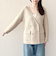 SHIPS Colors:〈手洗い可能〉ニット カラーレス ダブルボタン ジャケット