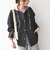 《追加・新色予約》【WEB限定】〈手洗い可能〉ダンボール ノーカラー コート◆