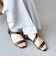 《予約》SHIPS Colors:ストラップ ローヒール サンダル◆
