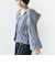 《予約》【WEB限定】〈手洗い可能〉ストライプ フード 羽織り シャツ