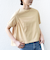 《予約》【WEB限定】〈接触冷感〉オーガニック コットン バック ギャザー トップス