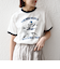 《予約》【SHIPS any別注】THE KNiTS: ロゴ プリント リンガー TEE