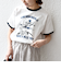 《予約》【SHIPS any別注】THE KNiTS: ロゴ プリント リンガー TEE