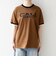【SHIPS any別注】THE KNiTS:〈洗濯機可能〉ロゴ プリント リンガー TEE