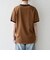 【SHIPS any別注】THE KNiTS:〈洗濯機可能〉ロゴ プリント リンガー TEE