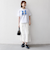 《予約》【SHIPS any別注】THE KNiTS: ラウンドヘム プリント ショート TEE 26SS