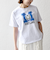 《予約》【SHIPS any別注】THE KNiTS: ラウンドヘム プリント ショート TEE 26SS