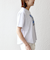 《予約》【SHIPS any別注】THE KNiTS: ラウンドヘム プリント ショート TEE 26SS