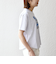 《予約》【SHIPS any別注】THE KNiTS: ラウンドヘム プリント ショート TEE 26SS