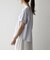 【SHIPS any別注】THE KNiTS:〈洗濯機可能〉ラウンドヘム プリント ショート TEE