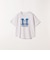 【SHIPS any別注】THE KNiTS:〈洗濯機可能〉ラウンドヘム プリント ショート TEE