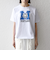 《予約》【SHIPS any別注】THE KNiTS: ラウンドヘム プリント ショート TEE 26SS