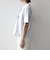 【SHIPS any別注】THE KNiTS:〈洗濯機可能〉ラウンドヘム プリント ショート TEE
