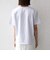 【SHIPS any別注】THE KNiTS:〈洗濯機可能〉ラウンドヘム プリント ショート TEE