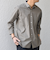 SHIPS any:〈洗濯機可能〉コットン/リネン 7分袖 ポケット レギュラー シャツ 26SS◆