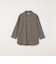 SHIPS any:〈洗濯機可能〉コットン/リネン 7分袖 ポケット レギュラー シャツ 26SS◆