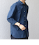 SHIPS any:〈洗濯機可能〉コットン/リネン 7分袖 ポケット レギュラー シャツ 26SS◆