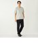 SHIPS Colors:〈抗菌防臭・接触冷感・UVカット〉シルケット コットン Vネック T◇