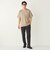 SHIPS Colors:〈抗菌防臭・接触冷感・UVカット〉シルケット コットン Vネック T◇
