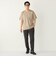 SHIPS Colors:〈抗菌防臭・接触冷感・UVカット〉シルケット コットン Vネック T◇
