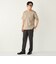 SHIPS Colors:〈抗菌防臭・接触冷感・UVカット〉シルケット コットン Vネック T◇