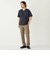 SHIPS Colors:〈抗菌防臭・接触冷感・UVカット〉シルケット コットン Vネック T◇