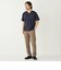SHIPS Colors:〈抗菌防臭・接触冷感・UVカット〉シルケット コットン Vネック T◇