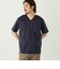 SHIPS Colors:〈抗菌防臭・接触冷感・UVカット〉シルケット コットン Vネック T◇