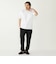 SHIPS Colors:〈抗菌防臭・接触冷感・UVカット〉シルケット コットン クルーネック T◇
