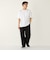 SHIPS Colors:〈抗菌防臭・接触冷感・UVカット〉シルケット コットン クルーネック T◇