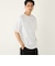 SHIPS Colors:〈抗菌防臭・接触冷感・UVカット〉シルケット コットン クルーネック T◇