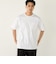 SHIPS Colors:〈抗菌防臭・接触冷感・UVカット〉シルケット コットン クルーネック T◇