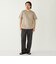 SHIPS Colors:〈抗菌防臭・接触冷感・UVカット〉シルケット コットン クルーネック T◇