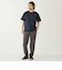 SHIPS Colors:〈抗菌防臭・接触冷感・UVカット〉シルケット コットン クルーネック T◇