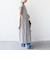 《予約》【WEB限定】〈手洗い可能〉ストライプ サイド タック ワンピース