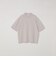 SHIPS any:〈手洗い可能〉ハイゲージ リネン ミックス サマーニット モックネック Tシャツ 26SS◆