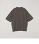 SHIPS any:〈手洗い可能〉ハイゲージ リネン ミックス サマーニット モックネック Tシャツ 26SS◆