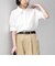 SHIPS Colors:〈洗濯機可能〉ユーロリネン (EURO Linen) ボクシー パフスリーブ シャツ◇