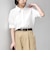 SHIPS Colors:〈洗濯機可能〉ユーロリネン (EURO Linen) ボクシー パフスリーブ シャツ◇