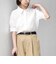 SHIPS Colors:〈洗濯機可能〉ユーロリネン (EURO Linen) ボクシー パフスリーブ シャツ◇