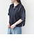 SHIPS Colors:〈洗濯機可能〉ユーロリネン (EURO Linen) ボクシー パフスリーブ シャツ◇