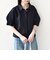 SHIPS Colors:〈洗濯機可能〉ユーロリネン (EURO Linen) ボクシー パフスリーブ シャツ◇