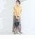 SHIPS Colors:〈洗濯機可能〉ユーロリネン (EURO Linen) ボクシー パフスリーブ シャツ◇