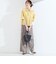 SHIPS Colors:〈洗濯機可能〉ユーロリネン (EURO Linen) ボクシー パフスリーブ シャツ◇